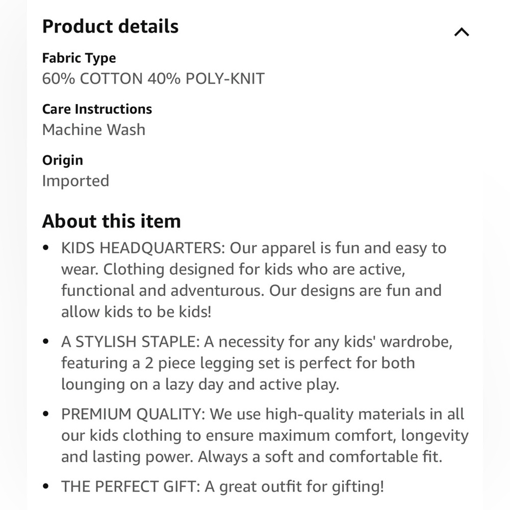 Kids Headquarters Little Girls 2 Piece Set - Picture 4 of 4